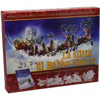 La slitta di Babbo Natale. Con gadget