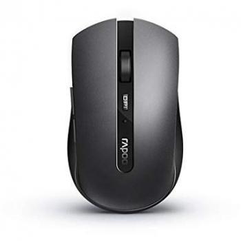 Mouse wireless ottico multimodale Rapoo 18041 grigio scuro