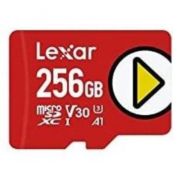 LEXAR MICROSDXC CARD 256GB PLAY 1066X UHS-I U3 UP TO 150MB/S
