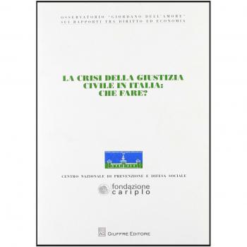 Crisi della giustizia civile in italia che fare?
