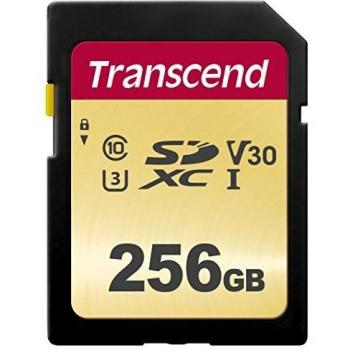 Transcend 256GB UHS-I U3 SD card MLC memory card