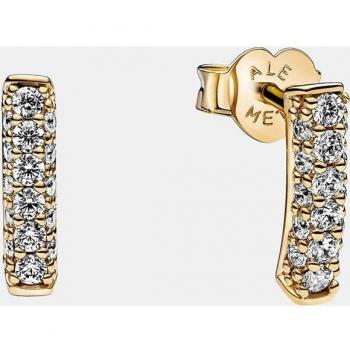 Pendientes Pandora Timeless Fila en Pavé de circonitas