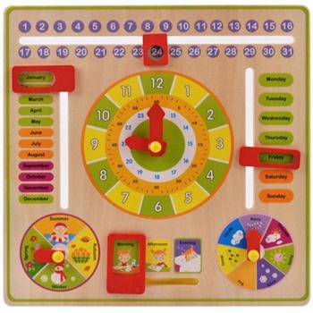 Ábaco Educativo de Madera para Bebés