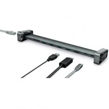 Trust Dalyx Dock multiporta USB-C 10-in-1, Grigio