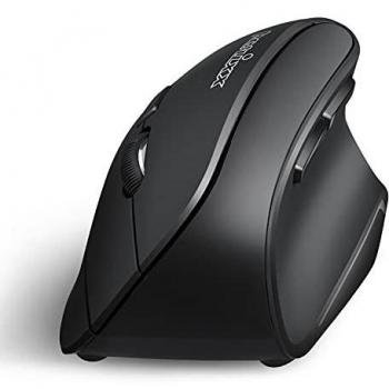 Perixx PERIMICE-804 Mouse Ottico Ergonomico Bluetooth Nero