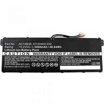 Batteria Ricambio CoreParts per Notebook Acer 49Wh