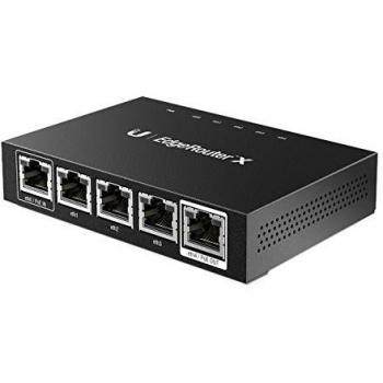 Ubiquiti Networks ER-X Ethernet LAN Router cablato (10,100,1000 Mbit/s, Ethernet (RJ-45), Nero)