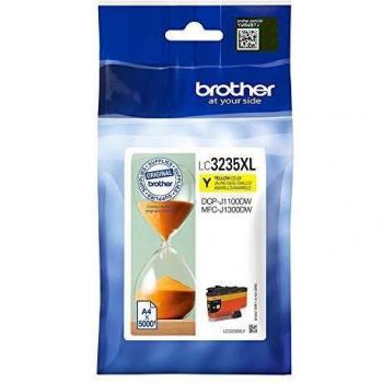Brother LC-3235XLY Cartuccia InkJet Originale, Alta Capacità, fino a 5000 Pagine, per Stampanti DCPJ1100DW / MFCJ1300DW, Giallo