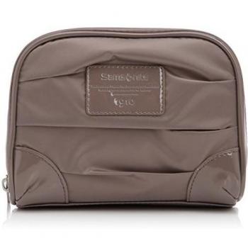 Samsonite Thallo Cosm.Cases Make-Up Pouch Oval Bolsa de aseo, Marrón (Marrón)