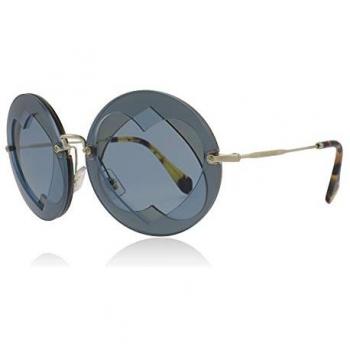 Miu Miu 0MU01SS VA06P2, Gafas de Sol para Mujer, Turquesa (Azure/Hazelnut/Bluette), 62