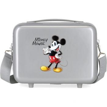 Neceser ABS Disney 100 Joyful Mickey gris