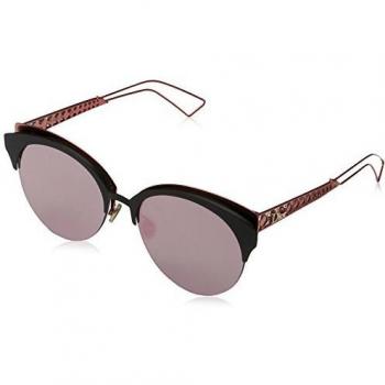 Dior DIORAMACLUB Ap EYM Gafas de sol, Negro (Mtbck Coral/Grymlt Rsgd Ar), 55 para Mujer