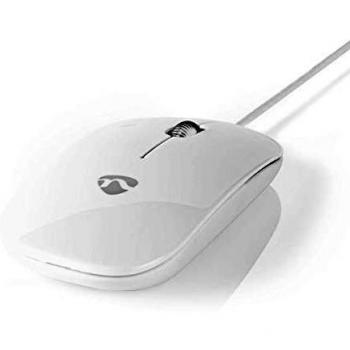 Mouse NEDIS MSWD200WT Bianco 1000 DPI