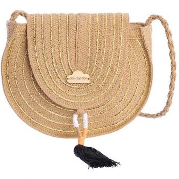 Bolso de hombro natural Don Algodón