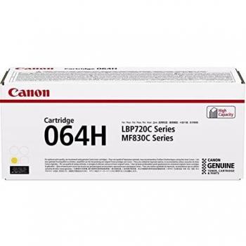 Canon 064H Yellow Toner Cartridge Original 1 Piece