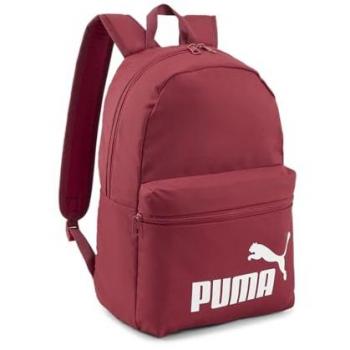 Mochila Puma Phase Logo roja blanca