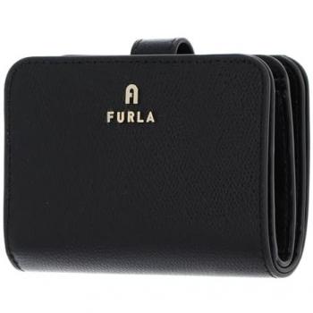 Cartera Compacta Furla Camelia S de Piel Negra para Mujer
