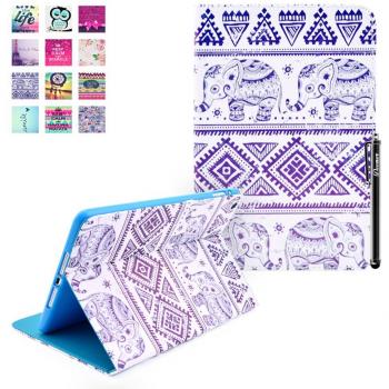 Custodia in pelle PU con supporto flip per iPad Mini 1/2/3 Generazione, Modello A08, DEENOR