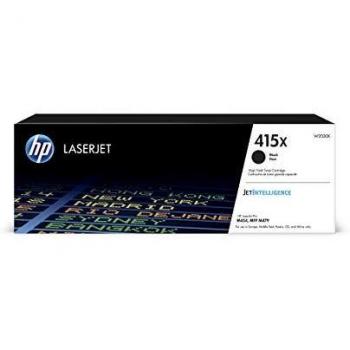 HP 415X W2030X, Cartuccia Toner Originale, ad Alta Capacità, da 7500 Pagine, per Stampanti HP Color LaserJet Serie Pro M454 e M479, Jetintelligence, Nero