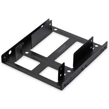 Digitus DA70431 Frame Interno in Metallo per Montaggio 2 HD 2.5 in Un Alloggiamento da 3.5