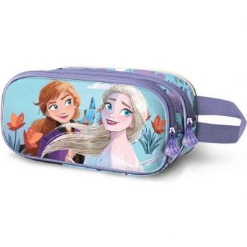 Estuche 3D Doble Disney Frozen 2 Primavera 22 x 10 cm