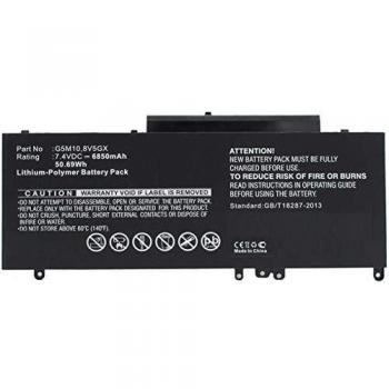 Batteria per Notebook Dell 51wh Li-pol 7.4v 6460mah