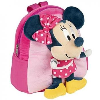 Cerdá Mochila guardería con peluche de Minnie Mouse