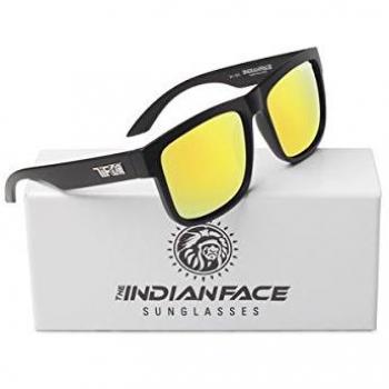 THE INDIAN FACE Gafas de Sol Polarized 24-003-12 (55 mm) Negro Única