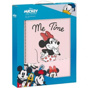 Blister Me Time Minnie: Cuaderno y Bolso Bandolera