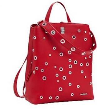 Rebel Sumy Mochila Mediana Tachuelas Roja