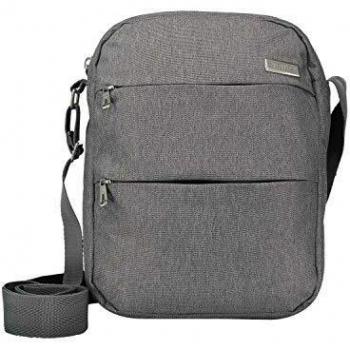 Totto-Bolso Bandolera Hombre Gris Elephant