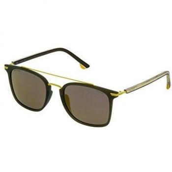 Police SPL58354736G Gafas de Sol, Verde, 54 Unisex