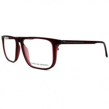 Porsche Design Brillengestelle P8299-B-53 Monturas de gafas, Rojo (Rot), 53.0 para Hombre