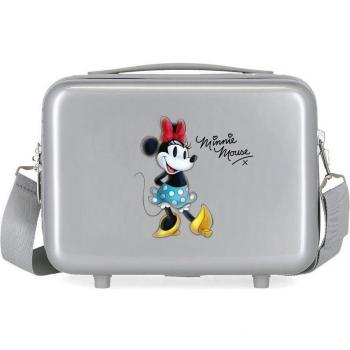 Neceser ABS Disney 100 Joyful Minnie gris