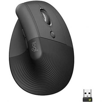 Logitech lift mouse mano destra wireless a rf bluetooth 4000 dpi