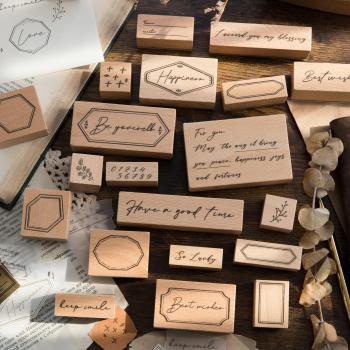 Sello de Escritura Gratuito Madera