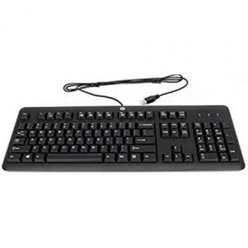 Tastiera HP USB Svizzera Nera