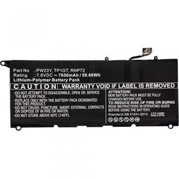 Batteria Portatile CoreParts 7.6V 7850mAh 60Wh per Laptop Dell