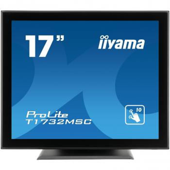 Monitor touch screen Iiyama ProLite T1732MSC-B1X da 17 pollici nero