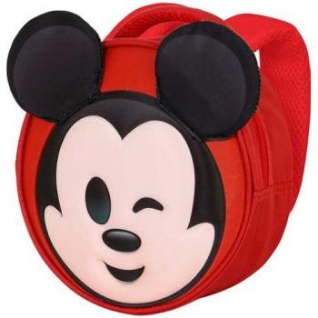 Mochila Mickey Emoticono Rojo Karactermanía