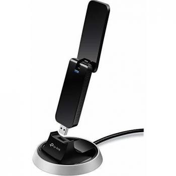 TP-Link T9UH Wireless Dual Band AC1900Mbps Card, 4 Internal Antennas, USB 3.0, WPS Button, Beamforming, Black