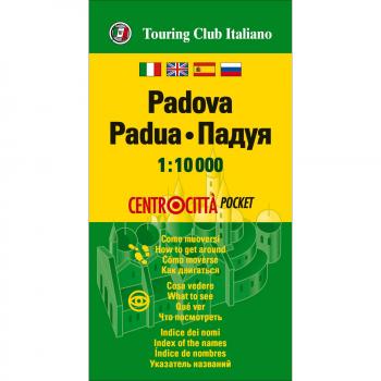 Padova 1:10.000. Ediz. multilingue
