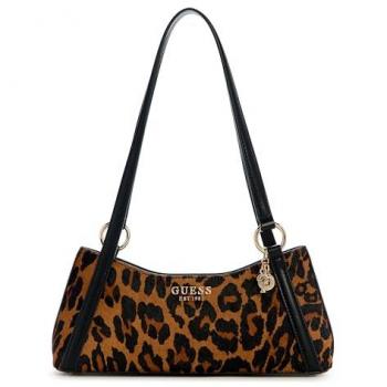 Domitilla Bolsa de Hombro Animal Print de Guess