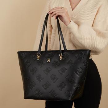 Bolso Refined negro Tommy Hilfiger para mujer