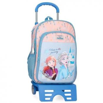 Mochila Disney Frozen: Viaje Encantado 40 cm, Azul