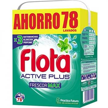 Flota Frescor Max Detergente en Polvo 78 Lavados – Formato Ahorro MAX