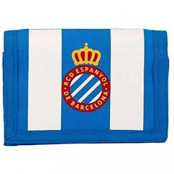 Cartera RCD Espanyol Azul Blanco