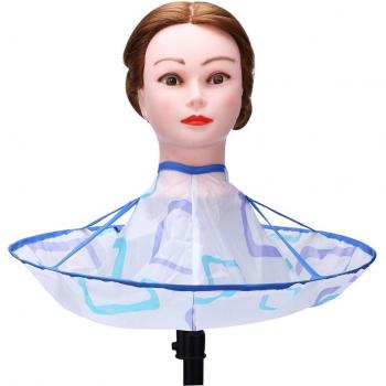 Capa de Corte de Pelo Impermeable Plegable para Niños y Adultos