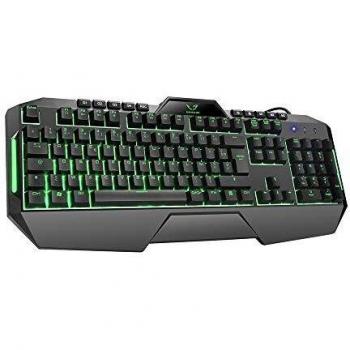 Gamium Ultra Slim Tastiera da Gioco Wired Ergonomica Retroilluminata