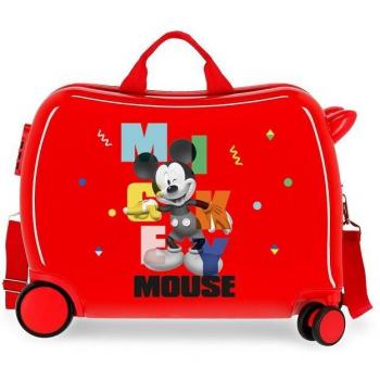 Maleta Mickey´s Party Rojo 38x50x20cm